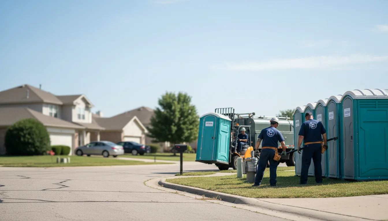 Porta Potty Rental in Westover, WV near me